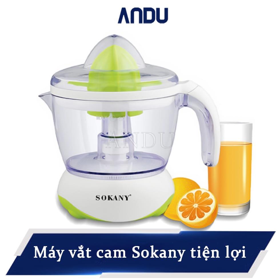 Máy Vắt Cam Tự Động Sokany Cao Cấp, Máy Ép Nước Cam 2 Chiều Tự Động Siêu Tiện Lợi