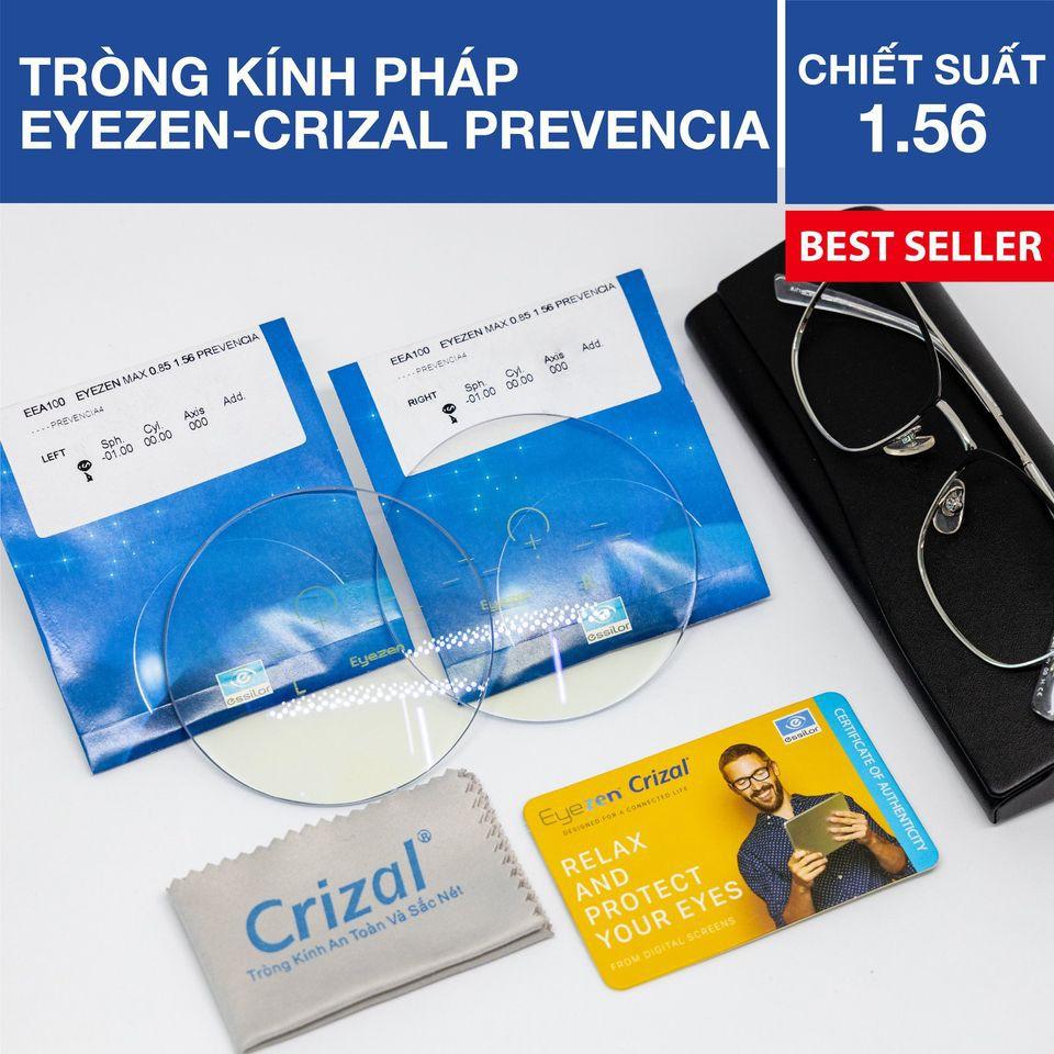 Tròng kính Essilor - Eyezen Start CRIZAL PREVENCIA chính hãng Pháp