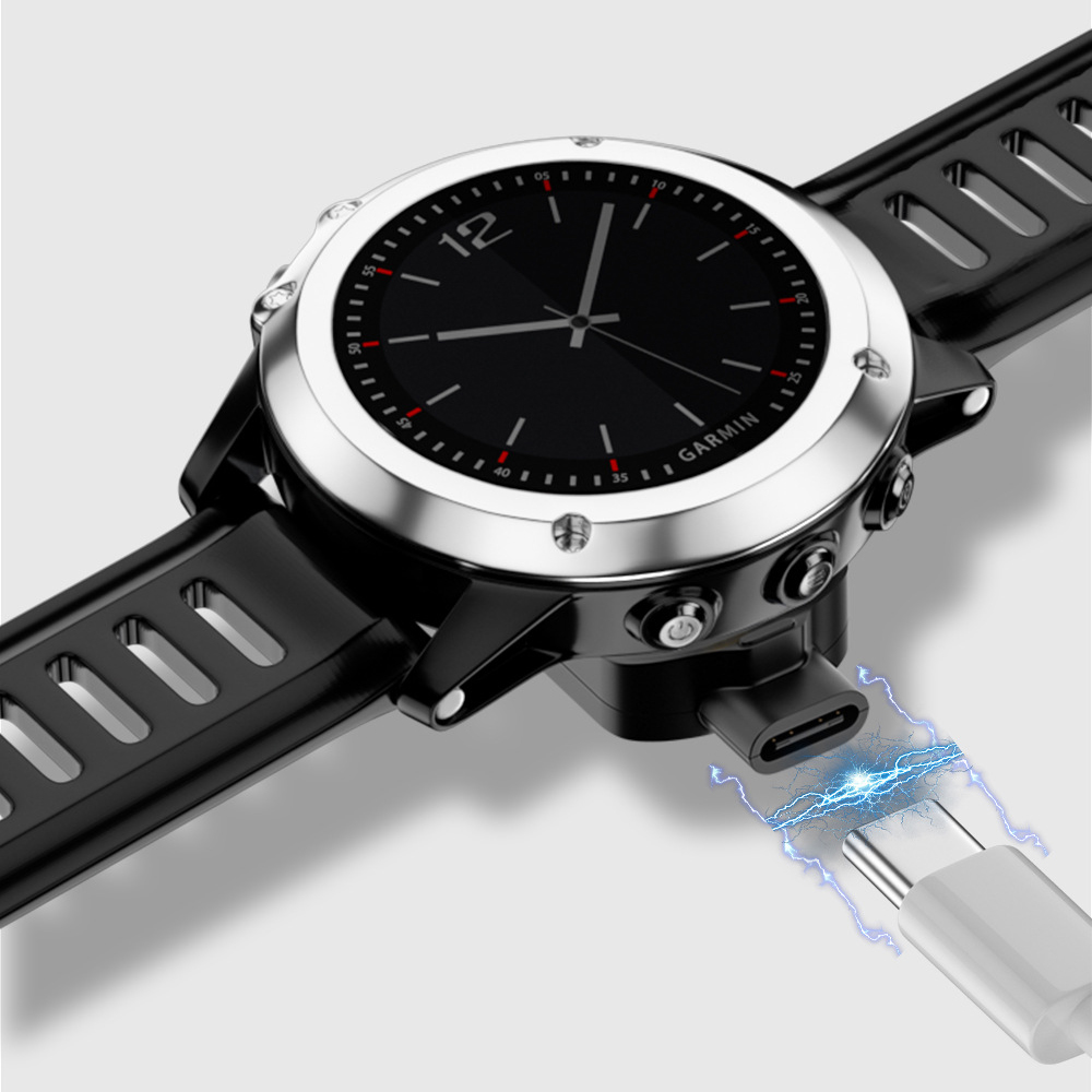 Dock Sạc USB C cho Đồng Hồ Garmin MARQ 2 Adventurer / Athlete / Aviator / Captain / Golfer - Hàng Chính Hãng