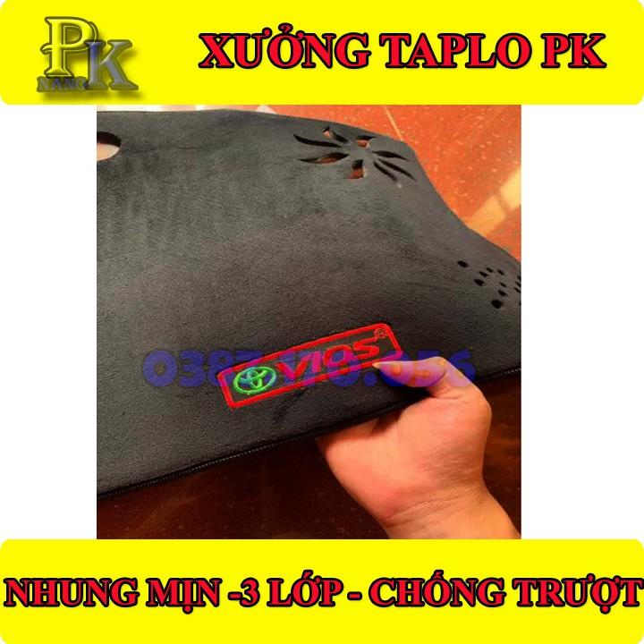 THẢM TAPLO NHUNG XE VIOS- THẢM TAPLO VIOS- THẢM TAPLO DA XE VIOS CHUẨN FORM-NANOPK