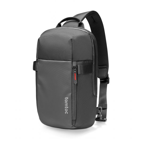 TÚI ĐEO ĐA NĂNG TOMTOC (USA) CROXBODY EDC SLING BAG | 14-INCH BLACK A54D2D1 - HÀNG CHÍNH HÃNG