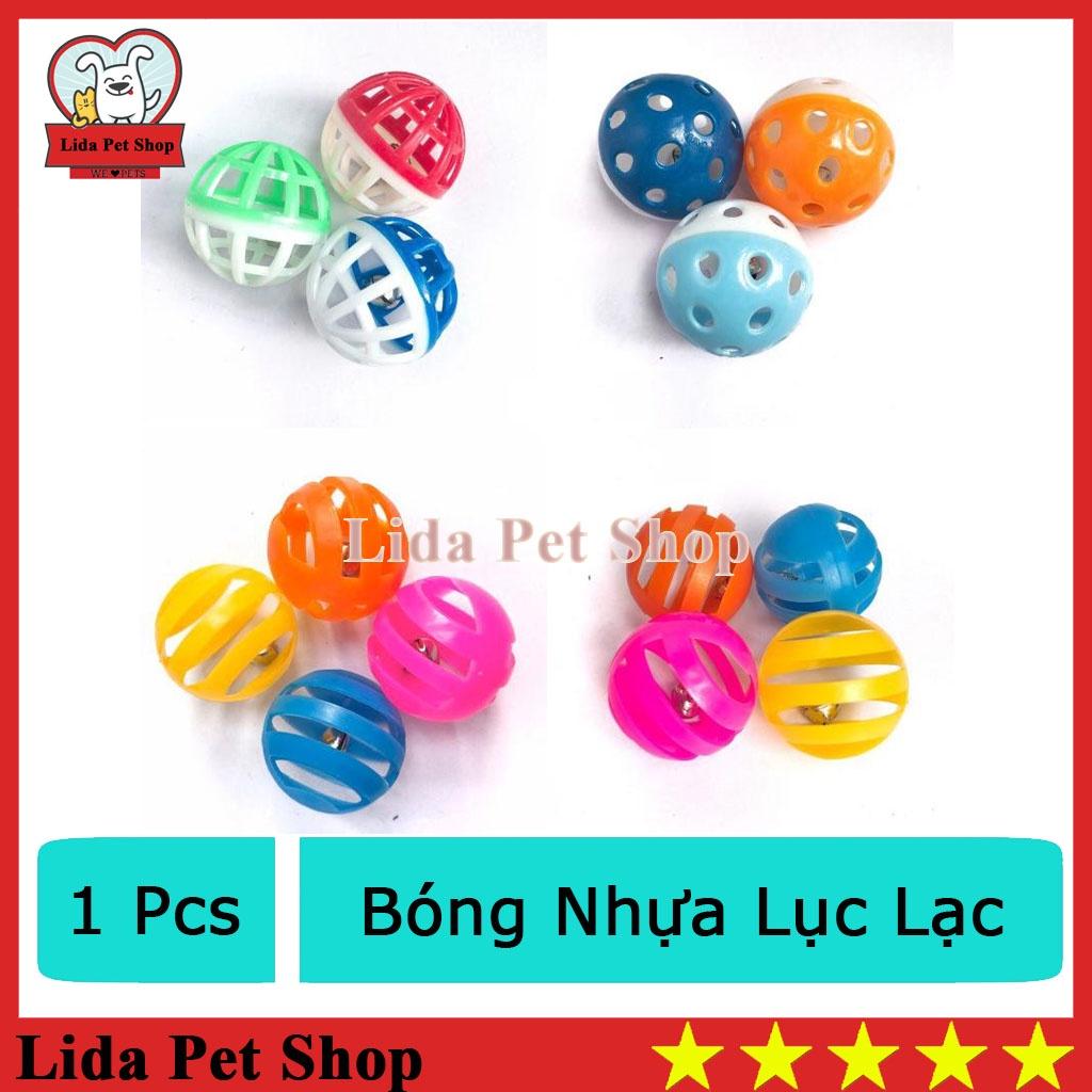 Đồ Chơi Bóng Nhựa Lục Lạc Cho Mèo DCTC004 - Lida Pet Shop