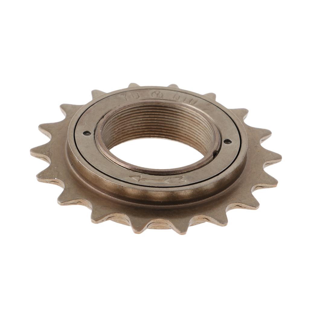 18T Teeth 34MM Single Speed Freewheel Flywheel Sprocket Bicycle Bike Gear