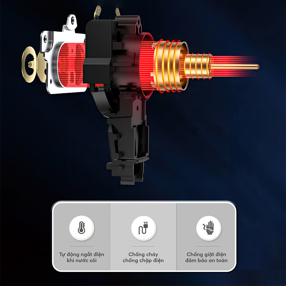 Ấm Pha Trà Đa Năng Elmich KEE9146 1.6L 800W, Hàng Chính Hãng, Điều Khiển Cảm Ứng, Có Hẹn Giờ-JoyMall