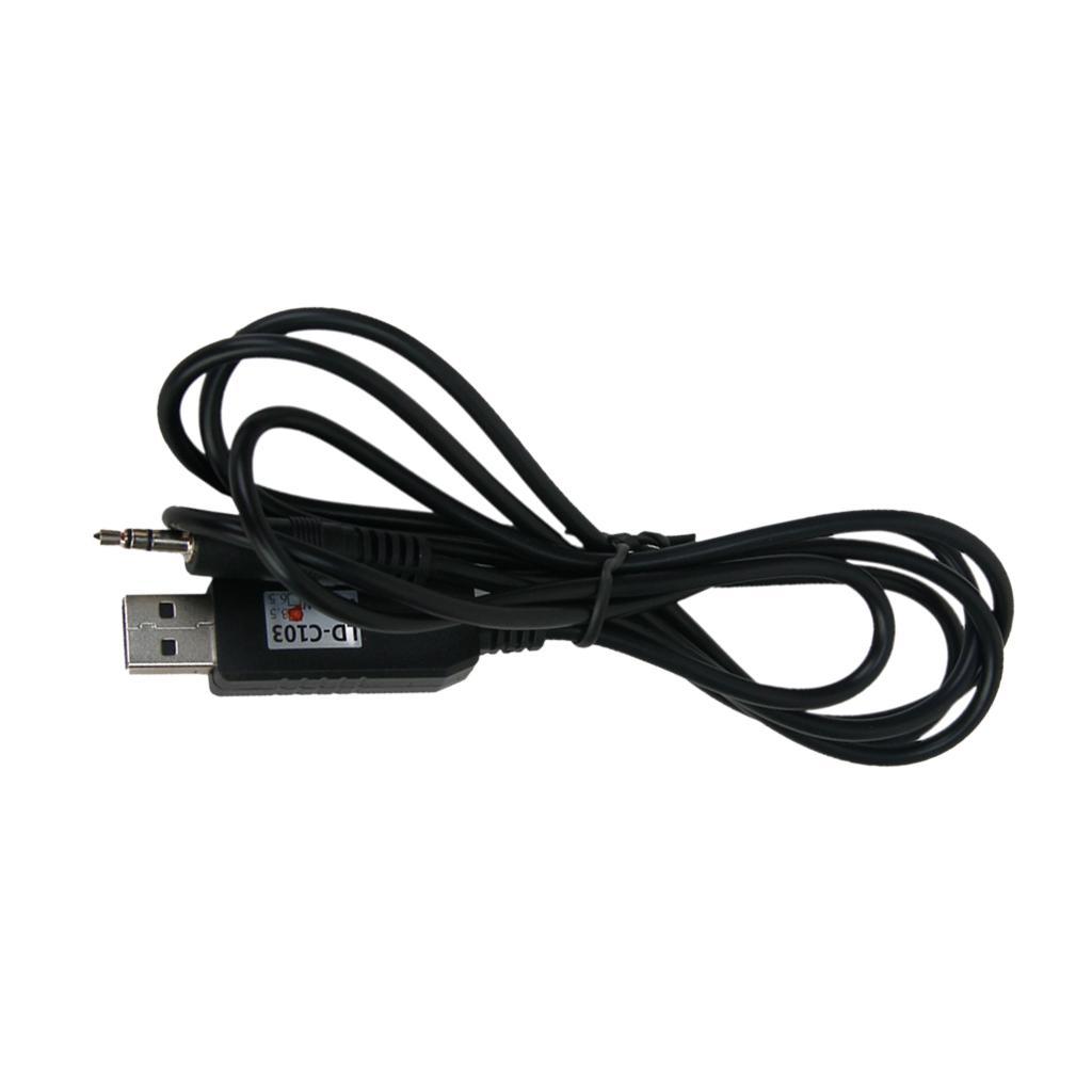 3.5mm Key Port Data Cable PC Send Morse to Radio for Yaesu FT-817 857 897