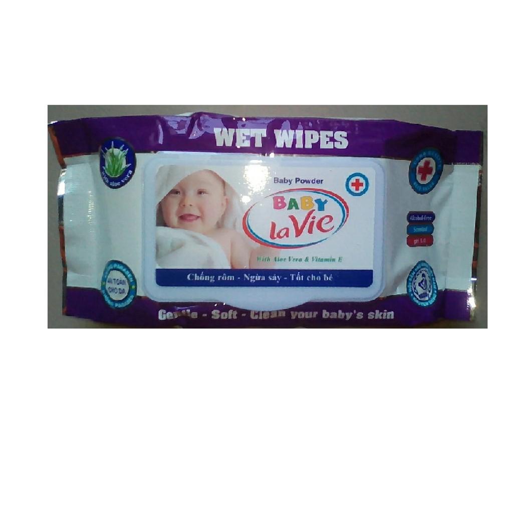 Khăn giấy ướt không mùi hộp 80 gr