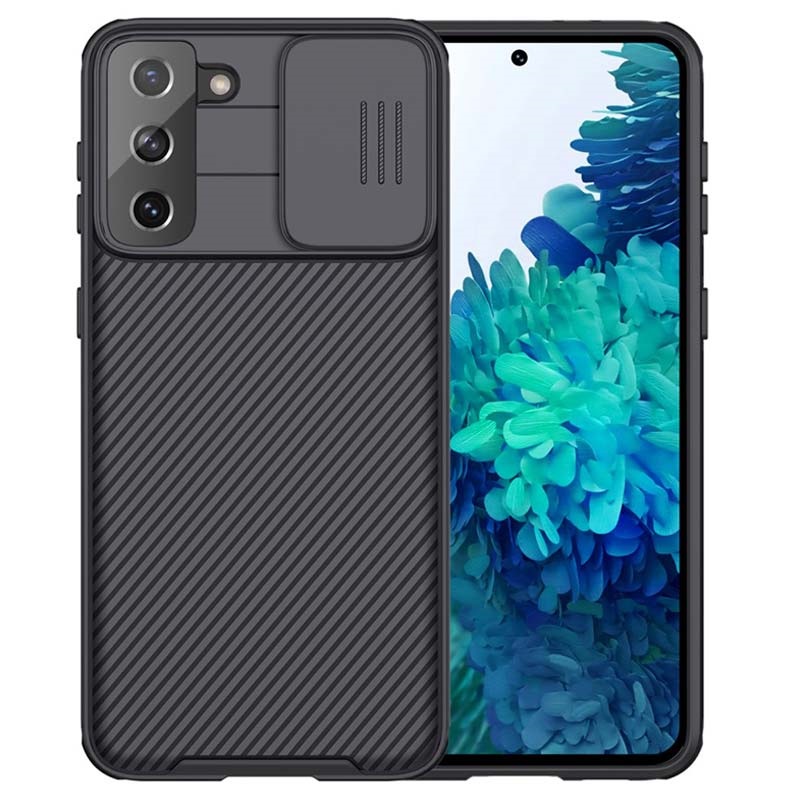 Ốp lưng Nillkin Camshield cho Samsung S21 - S21 Plus - S21 Ultra, che camera - Hàng nhập khẩu