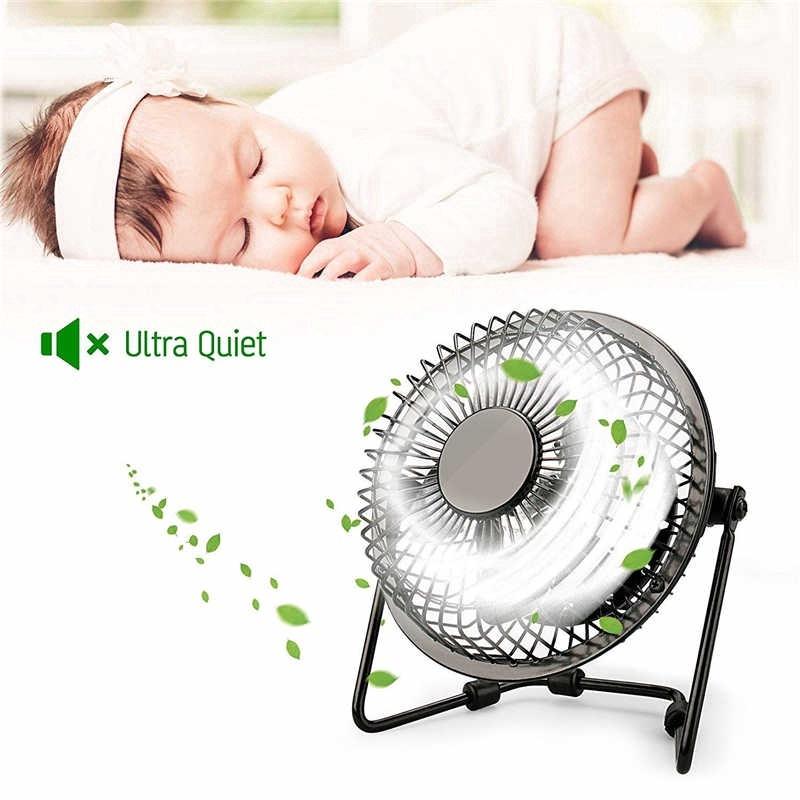Quạt làm mát bàn mini 4''Ultra Yên tĩnh
