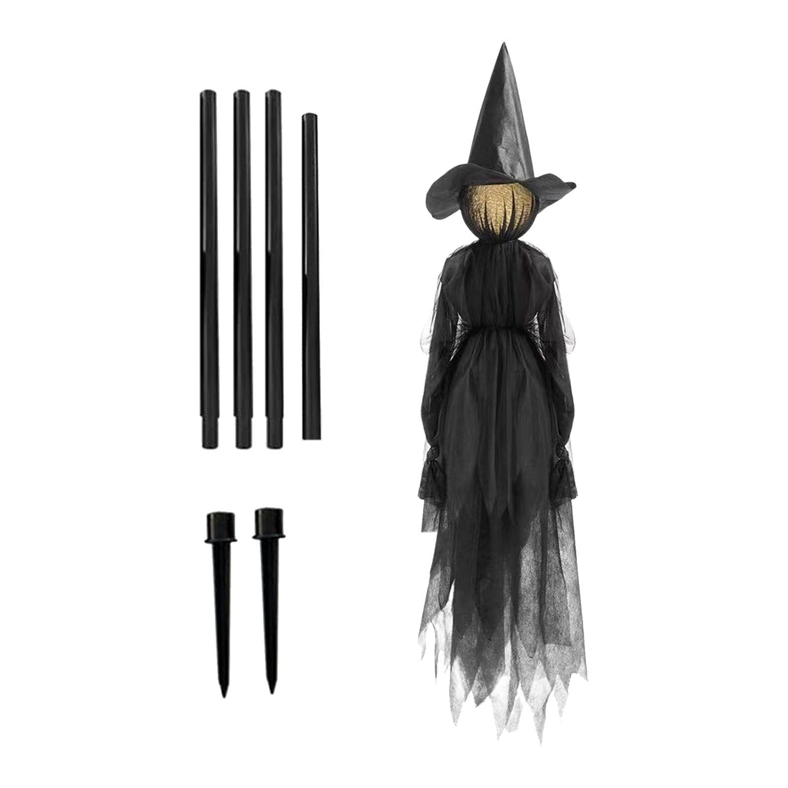Halloween Decorations Outdoor Halloween Witch Waterproof Large Gifts Garden Decoration Halloween Ornament for Party Yard