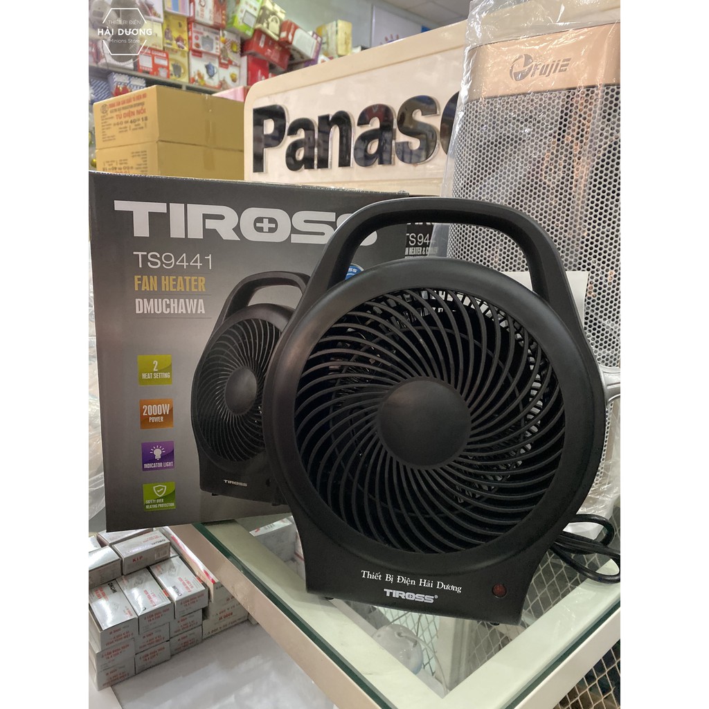 Quạt sưởi hai chiều Tiross TS9441 (2200W) - Hàng chính hãng