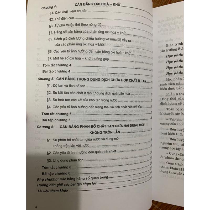 Sách - Combo 2 cuốn hoá học phân tích cân bằng ion trong dung dịch và bài tập