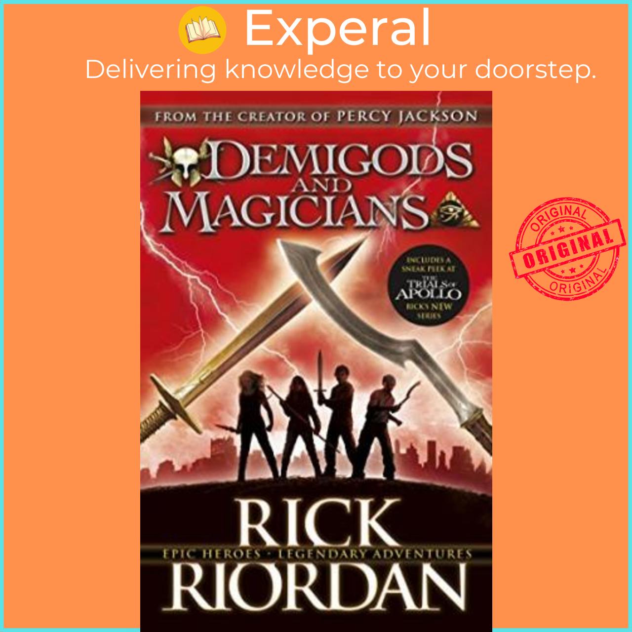 Sách - Demigods and Magicians : Three Stories from the World of Percy Jackson an by Rick Riordan (UK edition, paperback)