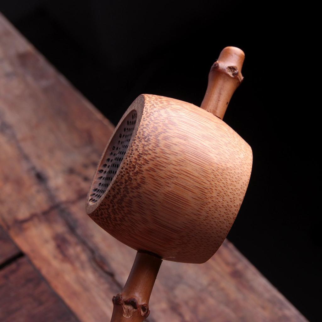 2x Bamboo Tea Strainer Infuser Tea Filter Punch