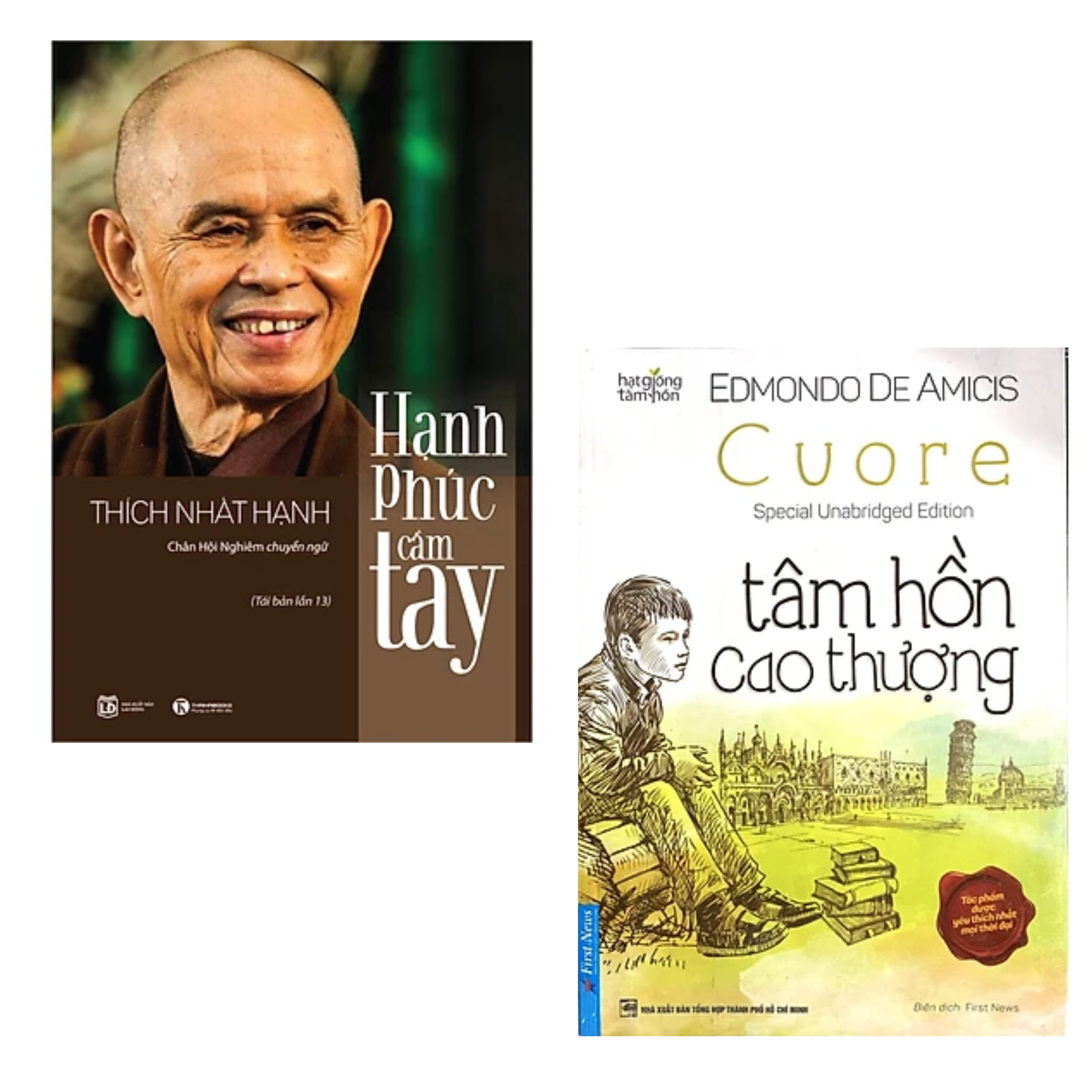 Combo 2 cuốn sách Nghệ Thuật Sống Đẹp : Tâm Hồn Cao Thượng  + Hạnh Phúc Cầm Tay