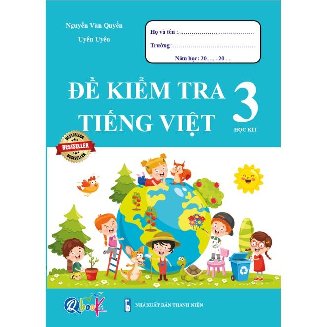 Sách - Combo Đề Kiểm Tra Lớp 3 Cả Năm - Toán và Tiếng Việt (4 quyển)