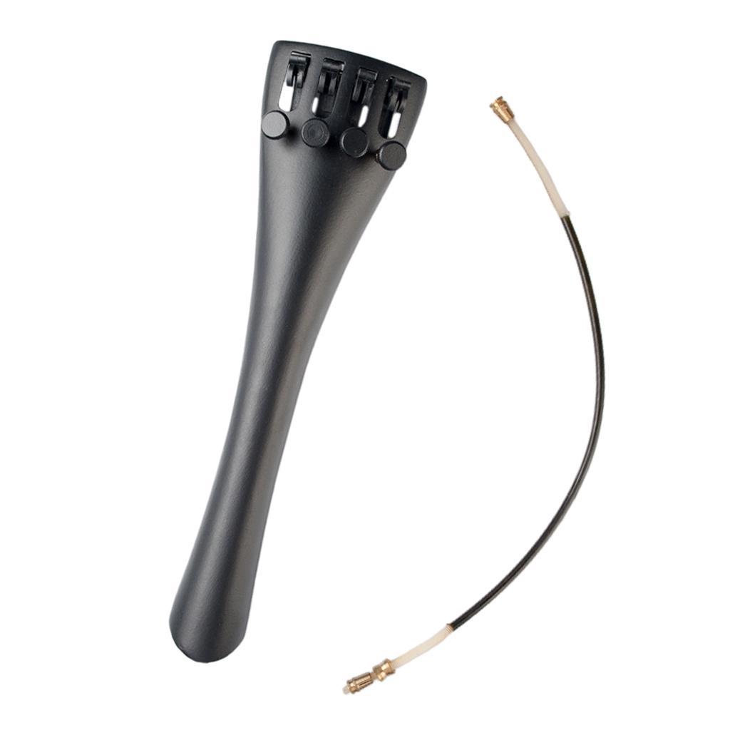 Aluminum Alloy Cello Tailpiece&Tailgut for Violin Cello Parts Accessories