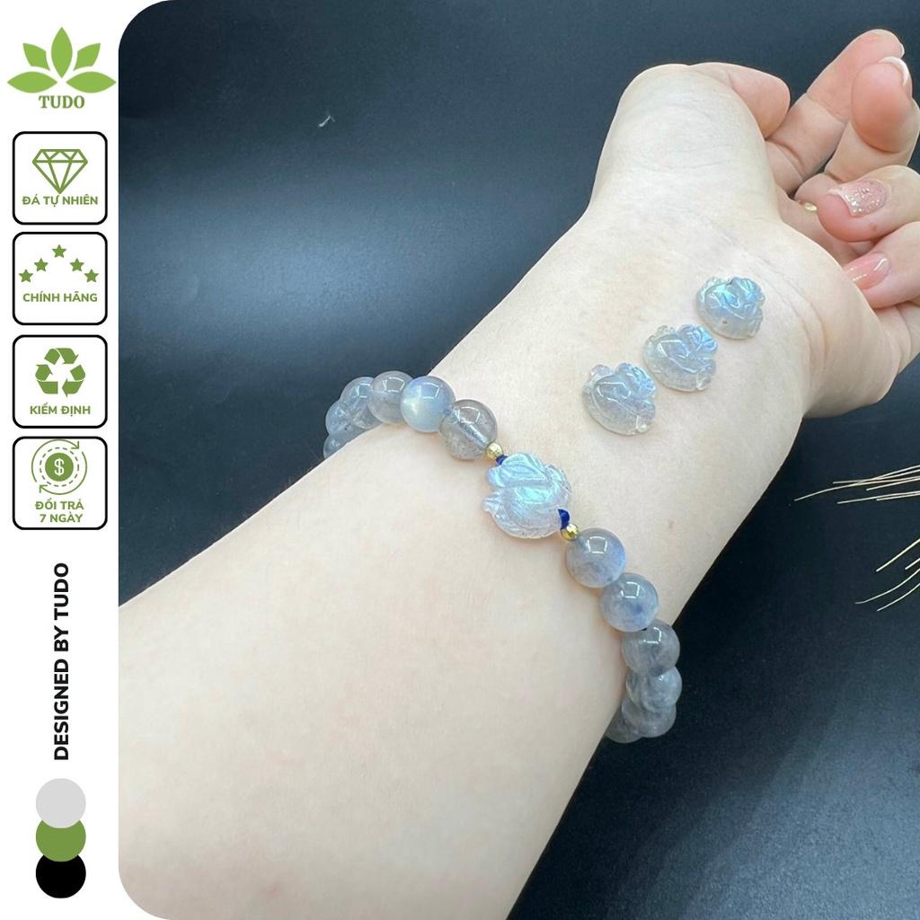 Vòng Tay Nữ Đẹp - Vòng Phong Thủy Mệnh Thủy, Mộc TUDO VCVXC AU10K Charm Hồ Ly B29K670