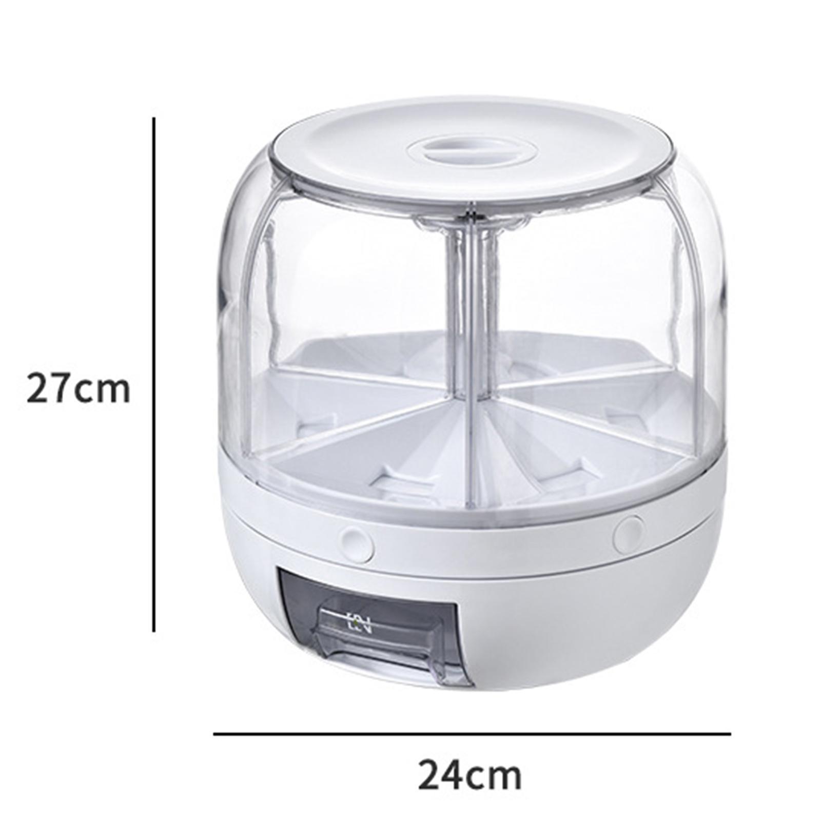 Kitchen Rice Storage Container Flour Cereal Bread Storage Sealed Rice Box for Pet Food Cereal