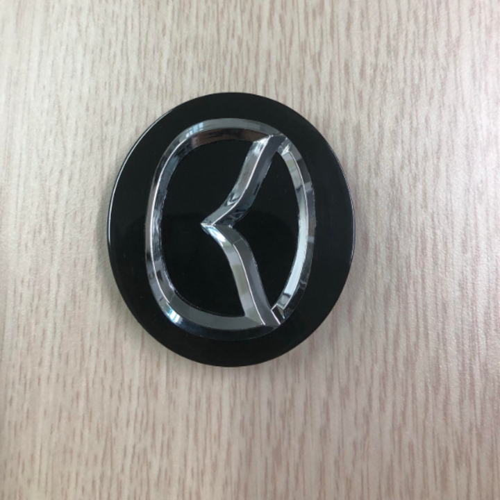 Logo chụp mâm, lazang bánh xe Mazda đường kính 57mm