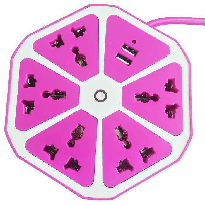 Ổ Cắm Điện Hình Quả Cam -Đa Năng Thông Minh - Tích Hợp Cổng Usb