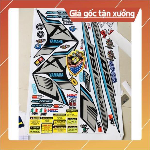 Tem rời ex 150 Mxking xám xanh lục bảo