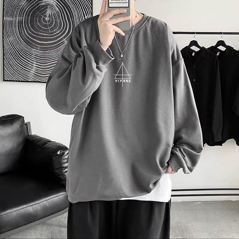 Áo Sweater YIYANG oversize LOHA Basic, áo nỉ Nhật cao cấp dài tay Unisex LOHA