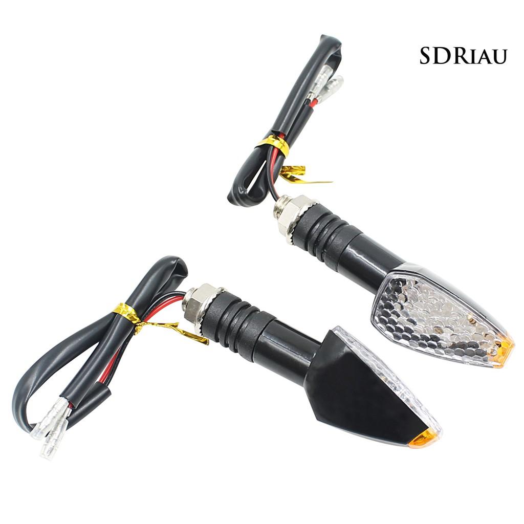 1 Cặp Đèn Led Tín Hiệu Xi Nhan Dạng Tổ Ong 12v Cho Xe Mô Tô