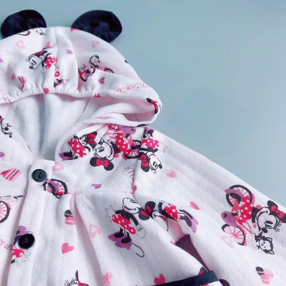 Áo khoác nắng bé gái họa tiết Mickey hồng - AICDBGCXK0HY - AIN Closet