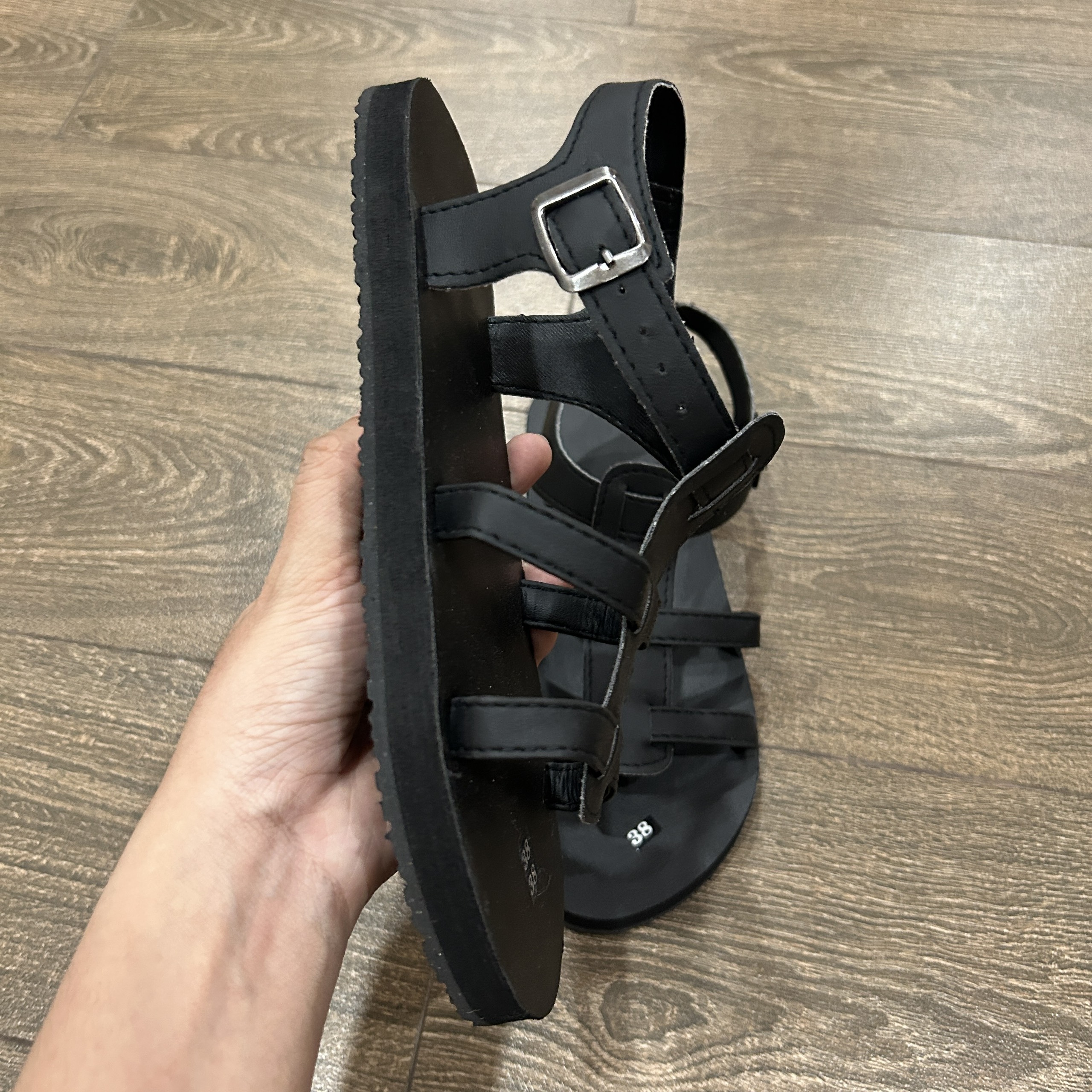 Giày sandal nữ quai rọ đan bassic đế cao 1.5 CM LYNA SANDAL