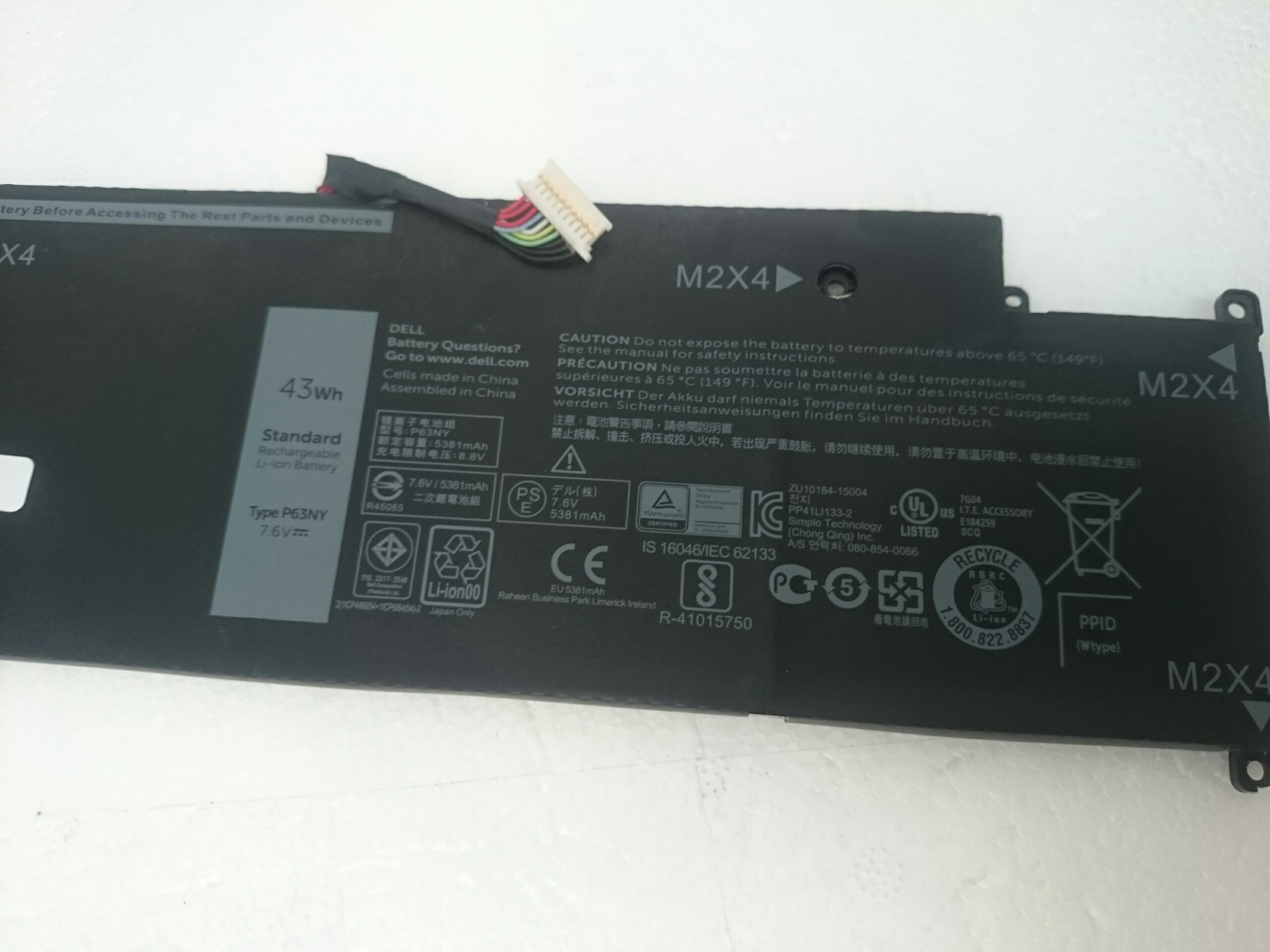 Pin Cho Laptop Dell Latitude 13 7370 Ultrabook