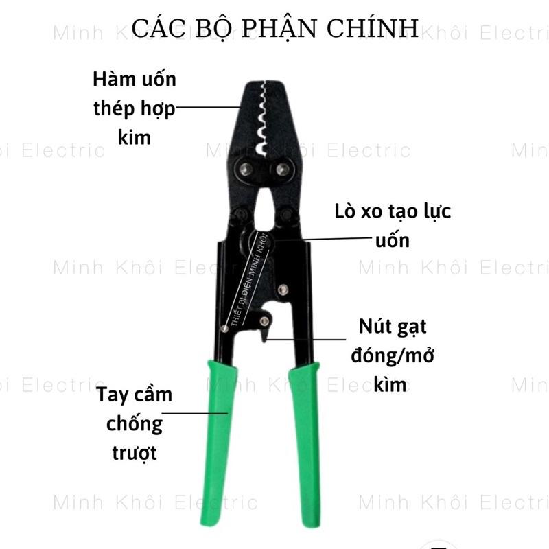 Kìm Bấm Cos Thuỷ Lực 0,5-6mm, kềm bấm cos, kìm bam cốt