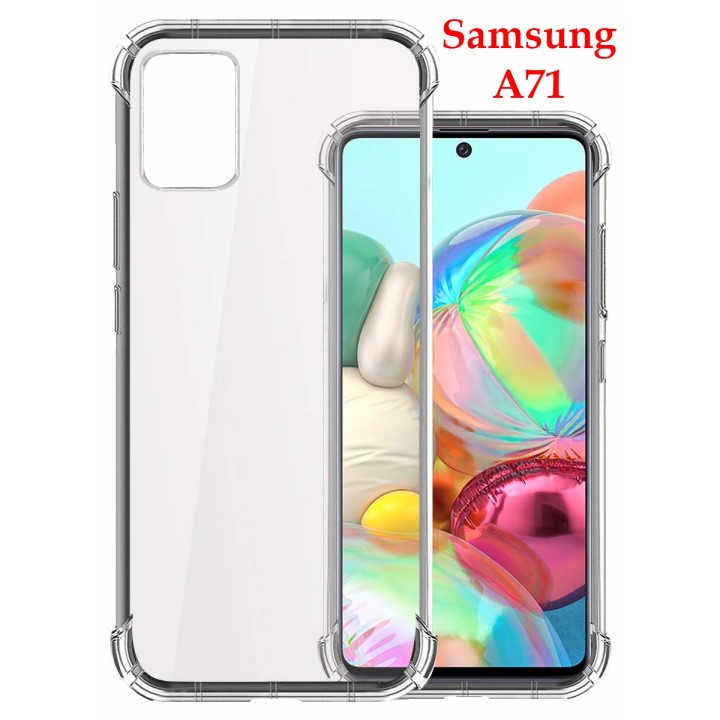 Ốp lưng cho Samsung A10 A11 A12 A13 A14 A22 A31 A32 A50 A51 A52 A53 A70 A71 A72 A73 5G 4G trong suốt chống sốc phát sáng khi bật led