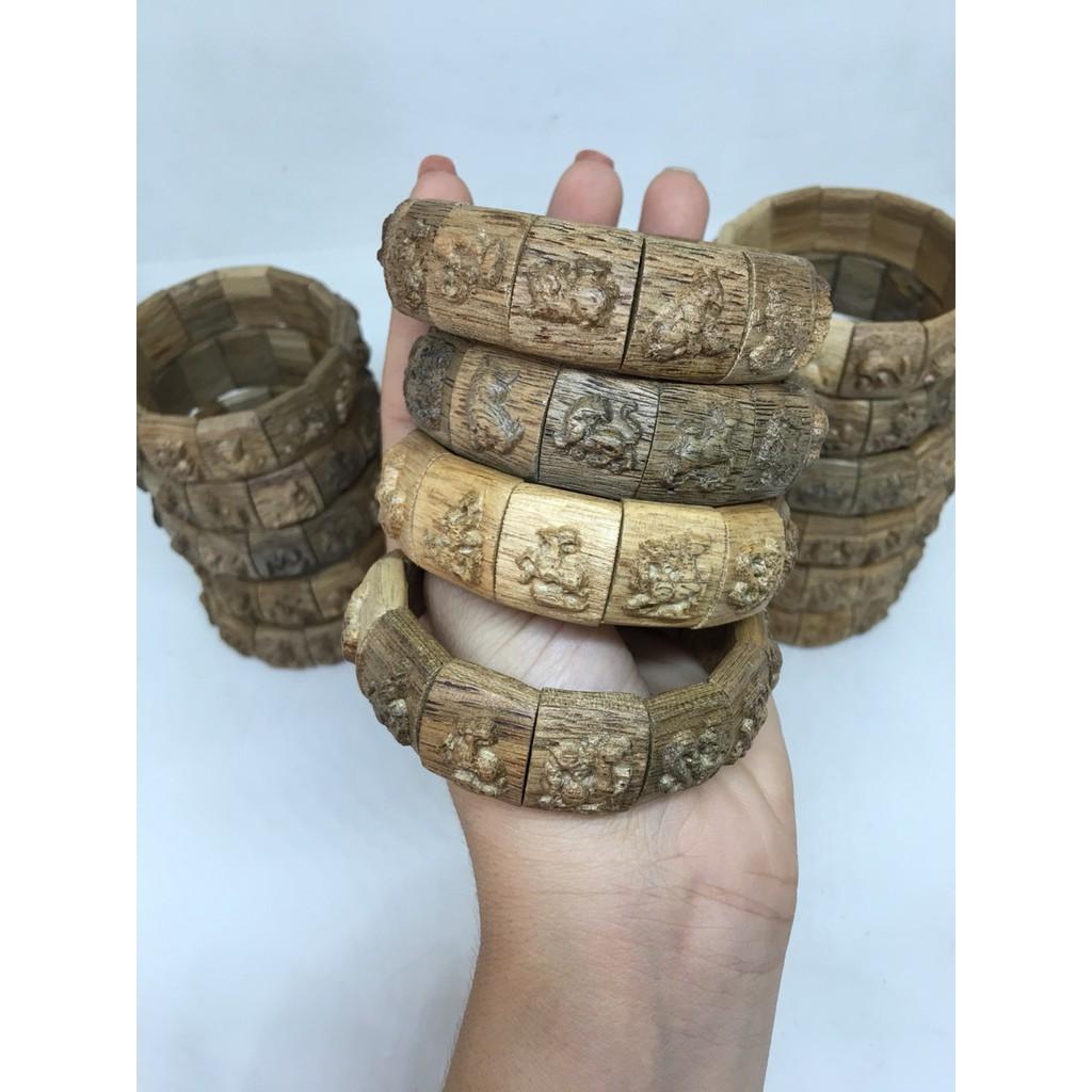 Vòng tay trầm hương 12 con giáp