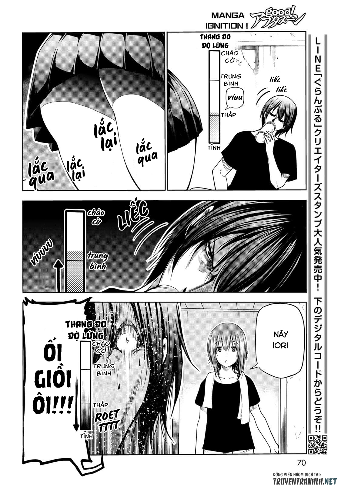cô gái thích lặn - grand blue chapter 71 16
