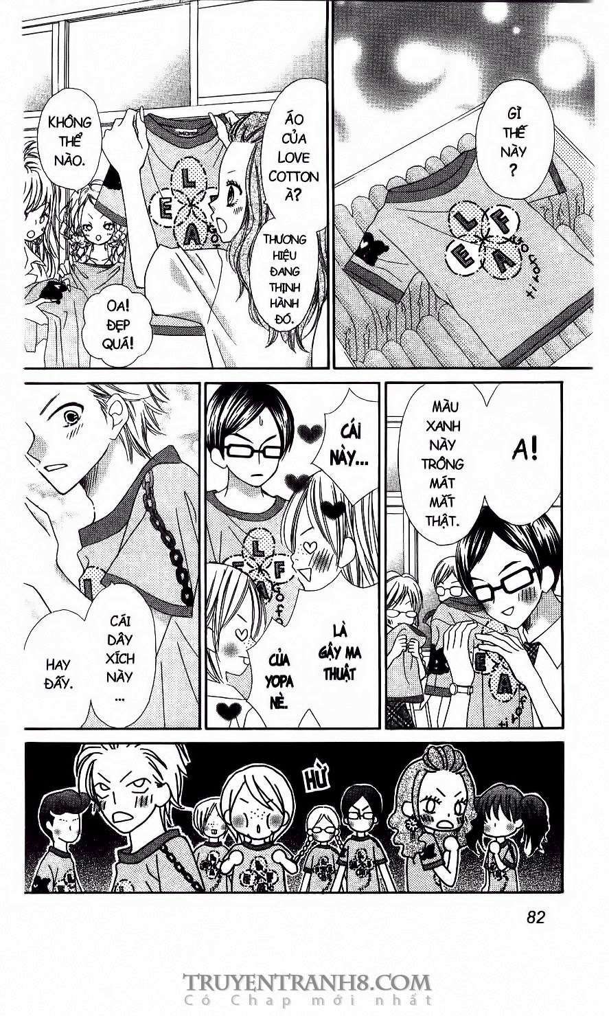 tiệm thời trang, love cotton chapter 27 24