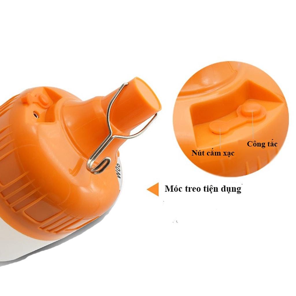 BÓNG ĐEN TÍCH ĐIỆN SIÊU SÁNG - 100W - VỪA DÙNG SẠC VỪA DÙNG PIN SIÊU TIỆN LỢI