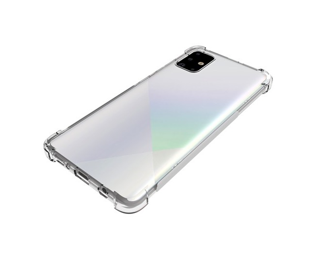 Ốp lưng silicon dẻo trong chống sốc dành cho Samsung A71