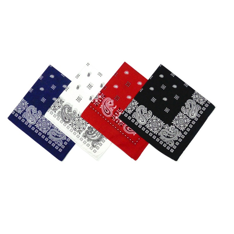 Khăn bandana cotton hiphop nam nữ size 55*55cm