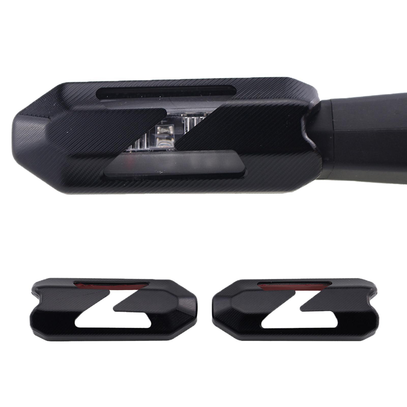 Left Right Turn Light Cover for Z900 2018-22 Motorbike Parts Black