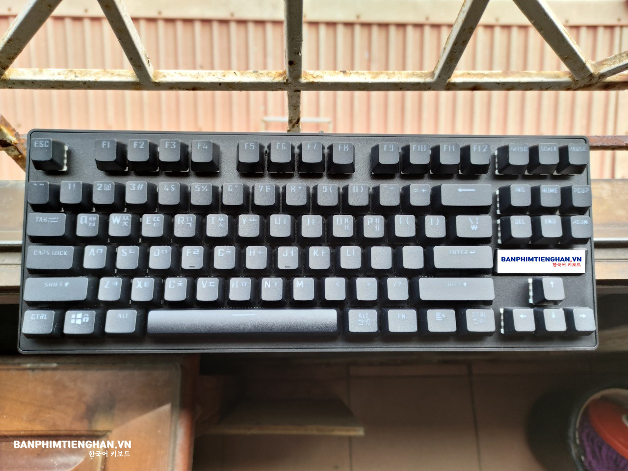 Bàn phím tiếng Hàn có dây Computer Keyboard TCKB-GE87 - Hàng chính hãng