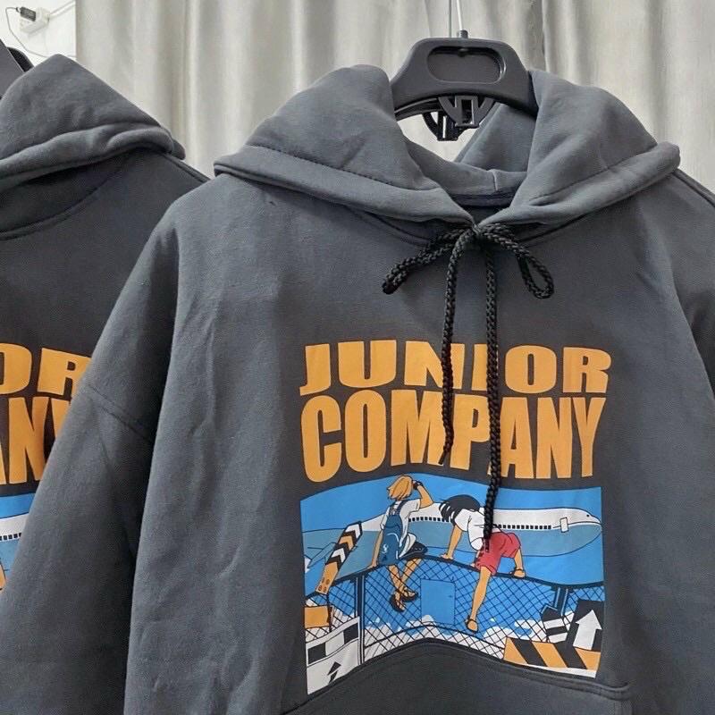 Áo Hoodie nỉ ngoại dày Form rộng Junior