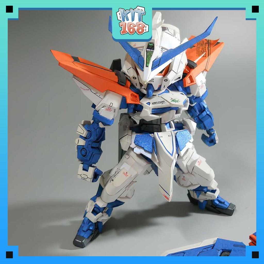 Mô hình giấy Anime Game Robot SD MBF-P03 Gundam Astray Blue Frame