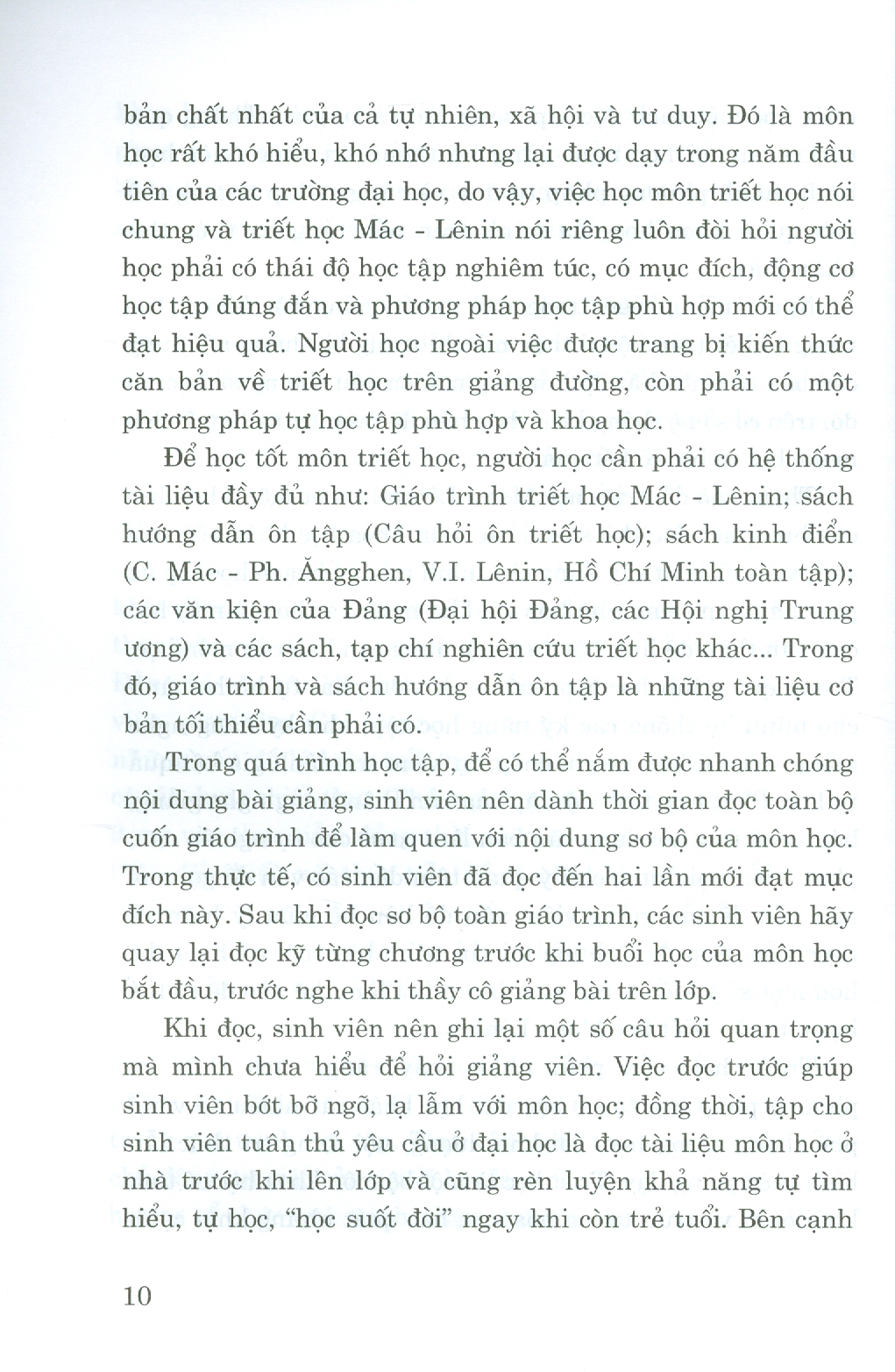 Hỏi - Đáp Môn Triết Học Mác - Lênin (Dùng cho bậc đại học hệ chuyên và không chuyên lý luận chính trị)