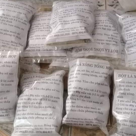 Bột Lá Xông Giải Cảm Đơn Giản Hiệu Quả sp0