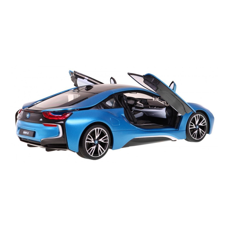 Đồ Chơi Điều Khiển RASTAR Xe Bmw I8 Mở Cửa Bằng Điều Khiển Xanh R71000-3