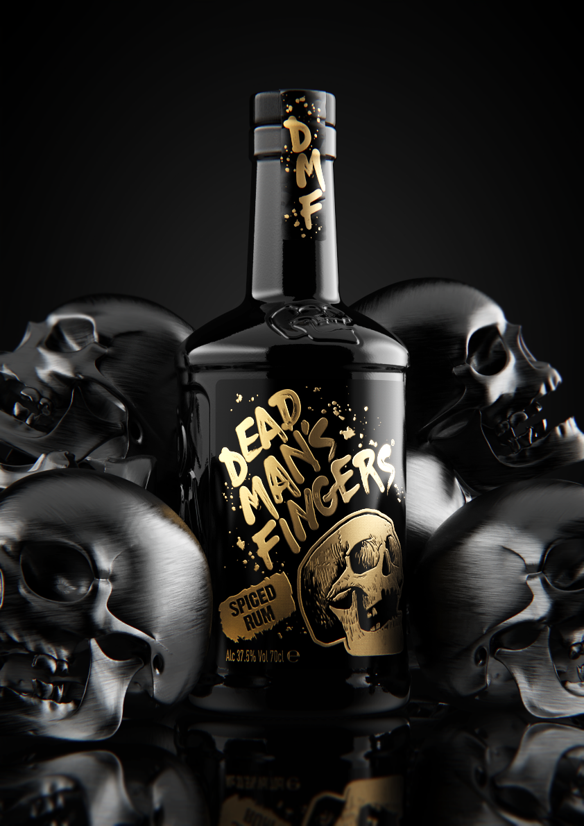Rượu Dead Man's Fingers Spiced Rum 37.5% 700ml