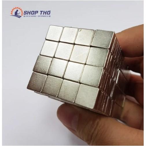 Nam châm vuông mỏng 10x10x2mm