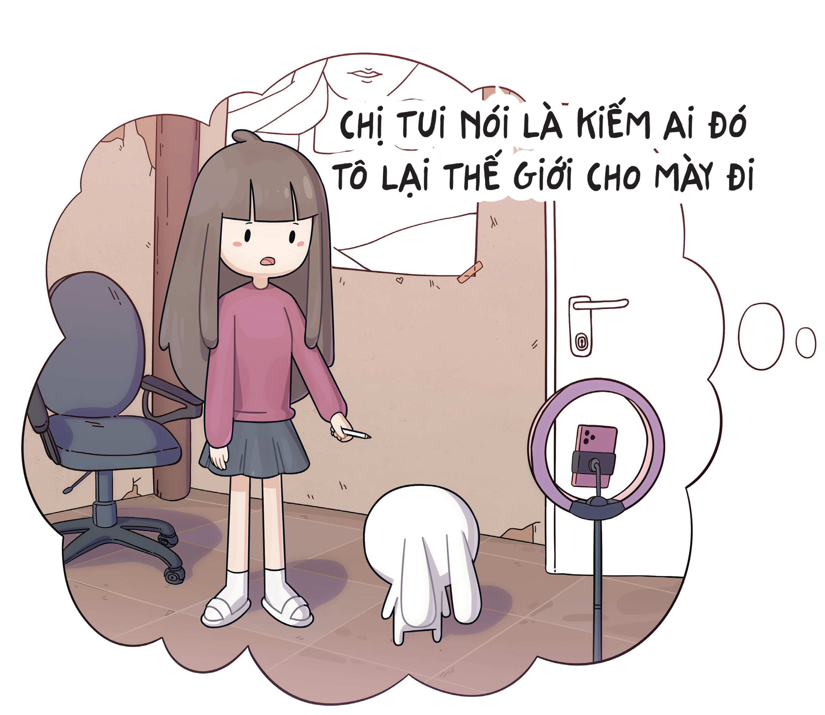 Sách Thỏ Bảy Màu Trong Thế Giới Bay Màu - Huỳnh Thái Ngọc