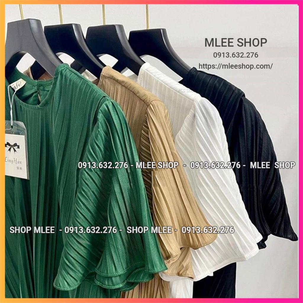 Áo bầu thiết kế dập li Quảng châu, Áo Bầu mùa hè công sở vải voan lạnh dập ly, Size 40-70kg