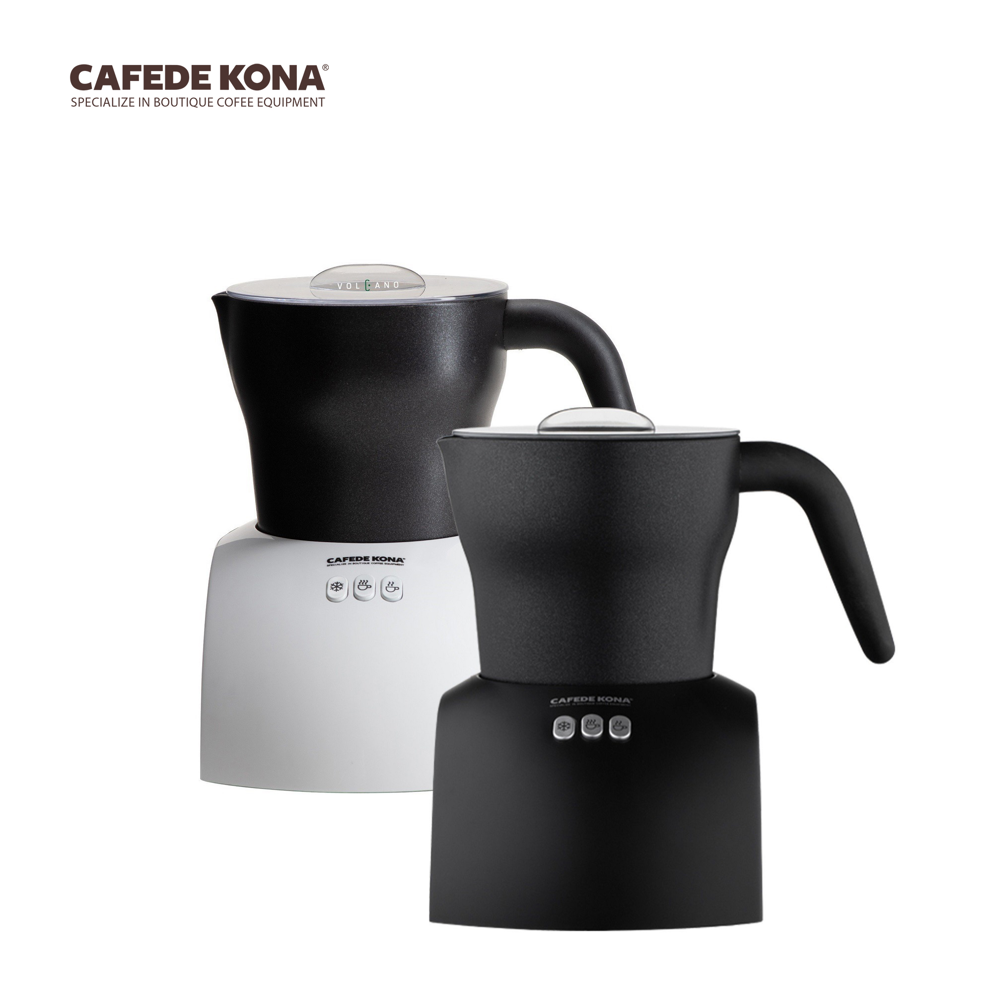 Máy đánh sữa nóng lạnh tự động 250ml CAFE DE KONA